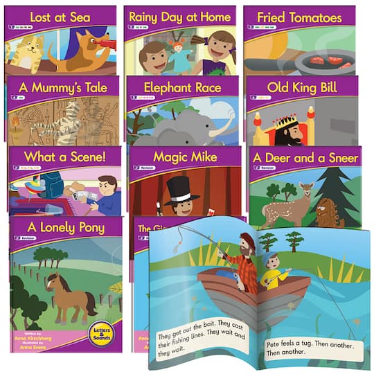 Junior Learning® Letters & Sounds Phase 5 Set 1 Fiction